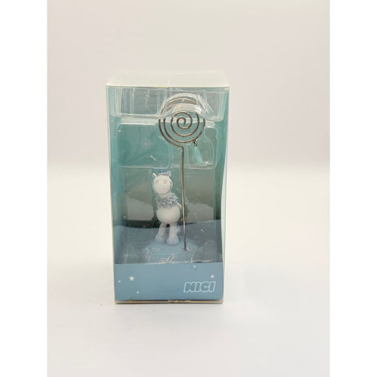 Nici unicorn memo / photo holder figurine in gift box - figurines seasonal & holidays decorations