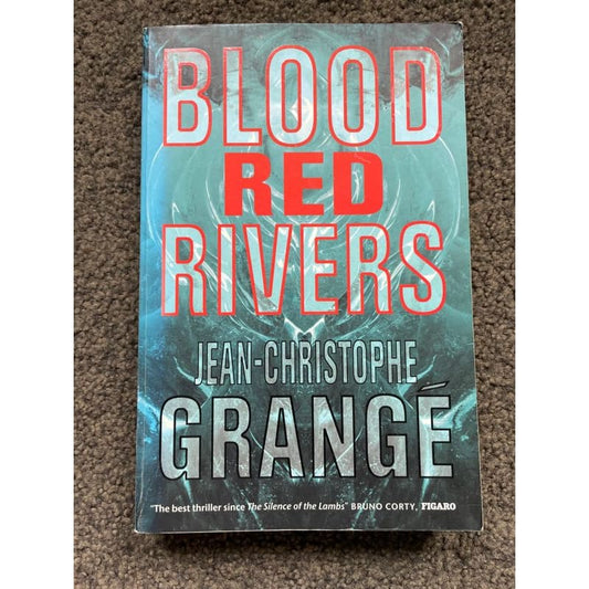 Blood red rivers - jean-christophe grange - print books book - condition: used - fiction - thriller printed media