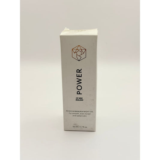 Power reishi & manuka night oil 50ml - face moisturizers health and wellness
