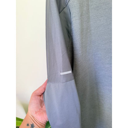 Nike size large men’s running top grey rrp $80 - activewear tops tops men’s apparel