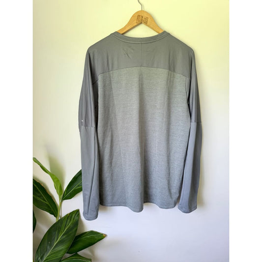 Nike size large men’s running top grey rrp $80 - activewear tops tops men’s apparel