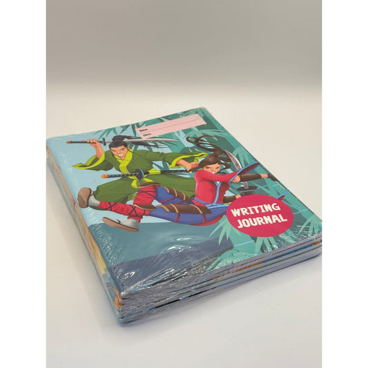 5x kids wte writing journals - notebooks & notepads stationery