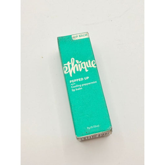Ethique pepped up cooling peppermint lip balm 9g / 0.32oz - lip balms health and wellness