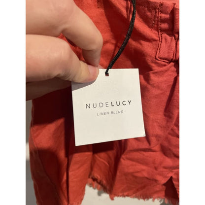 Bnwt nude lucy australia size s linen blend top - clothing tops clothing & fashion - crop top - top women’s apparel