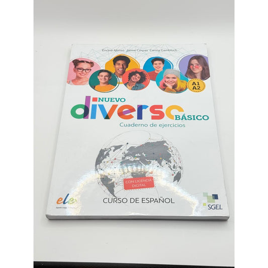 Nuevo diverso básico: cuaderno de ejercicios spanish language book. - print books printed media