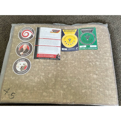 Carpet mill 100% solution dyed nylon edged carpet mat in copper - decor home&living materials