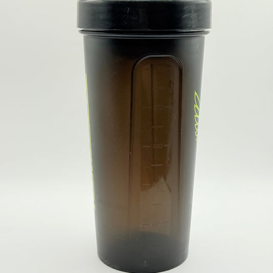 Nzmuscle protein shaker bottle - 1 litre black/neon green - shakers home&living materials
