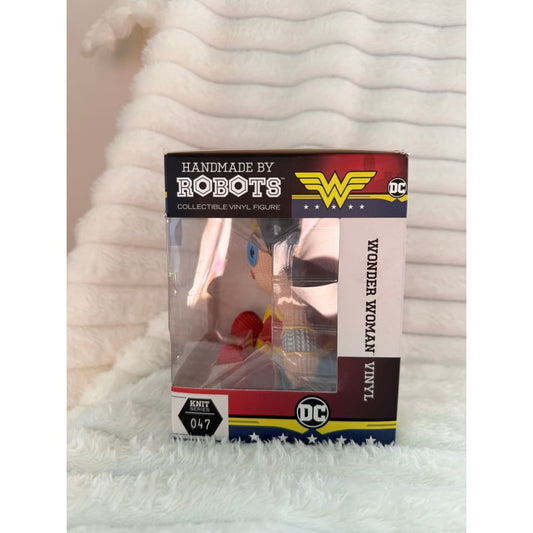 Handmade by robots dc wonder woman knit series vinyl figure - action & toy figures toys