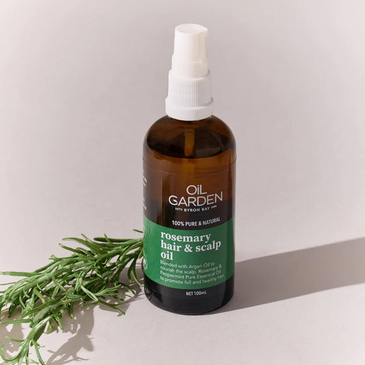 Oil garden rosemary hair & scalp oil – 100ml pure & natural - hair care health and wellness