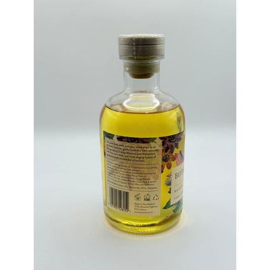 Botanical citrus flower & watermint natural bubble bath 500ml / 16.9 fl. Oz - bath & body health and wellness