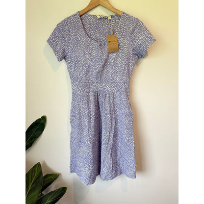 Mountain warehouse size 6 orchid print ss womens uv protective dress corn blue - dresses top women’s apparel