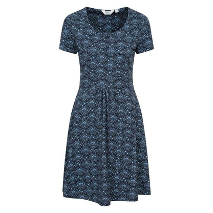 Mountain warehouse size 16 orchid patterned womens uv dress - navy - dresses top women’s apparel