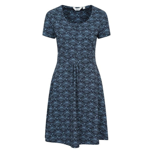 Mountain warehouse size 16 orchid patterned womens uv dress - navy - dresses top women’s apparel