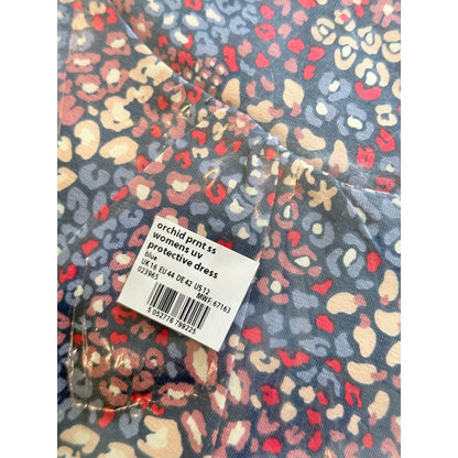 Mountain warehouse size 16 orchid print ss womens uv protective dress blue - dresses top women’s apparel