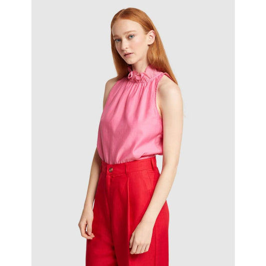 Oxford size 8 hail silk blend top rrp $189 - clothing tops top women’s apparel