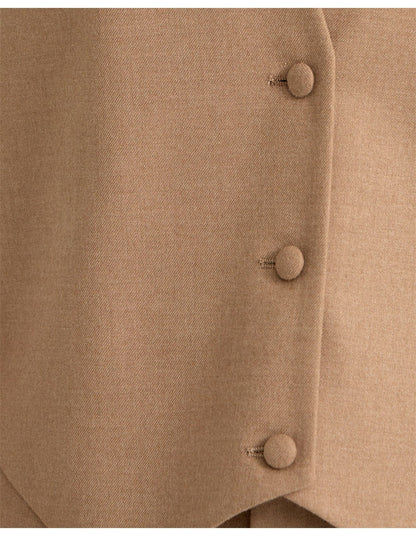 Oxford vienna eco suit vest – one size - vests top women’s apparel