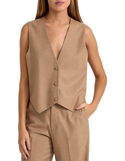 Oxford vienna eco suit vest – one size - vests top women’s apparel