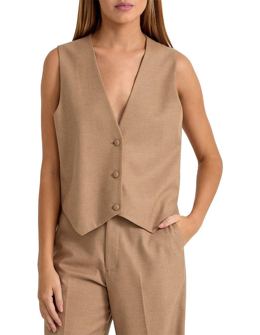 Oxford vienna eco suit vest – one size - vests top women’s apparel