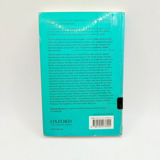 Pacific islands writing: the postcolonial literatures of aotearoa/new zealand and oceania paperback - print books