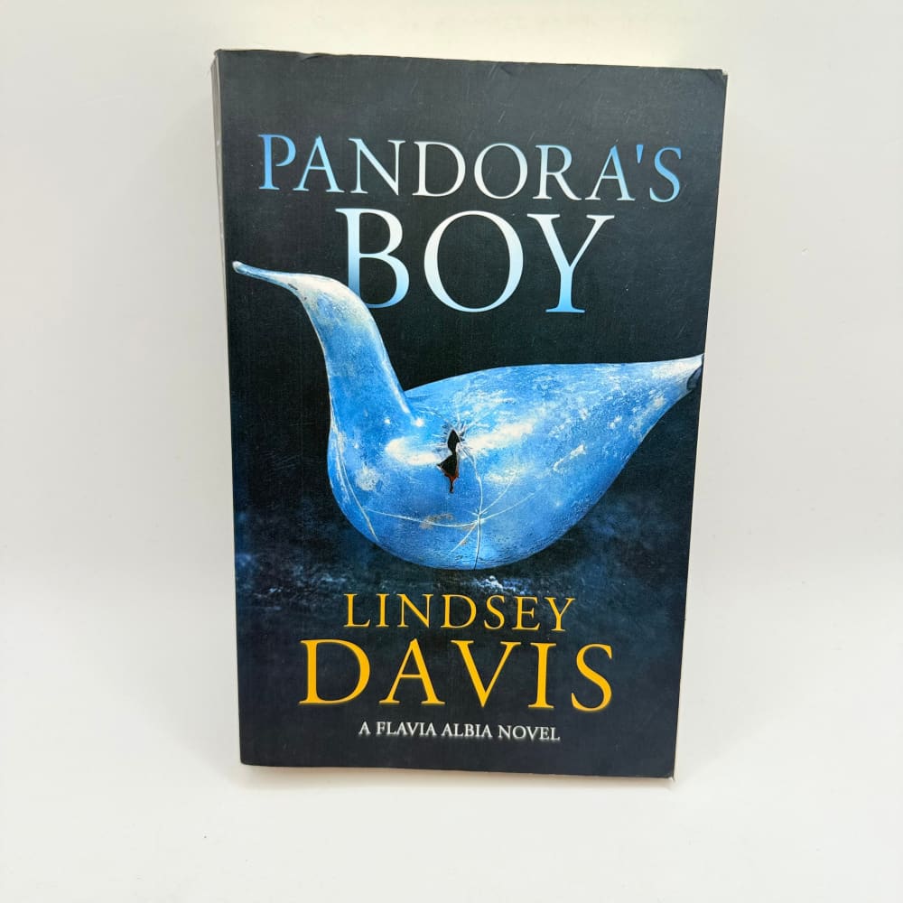 Pandora’s boy by lindsey davis - print books what’s new printed media