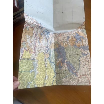 Rotorua conservancy map 1985 - sheet 2 - paper products condition: used - maps - stationery stationery