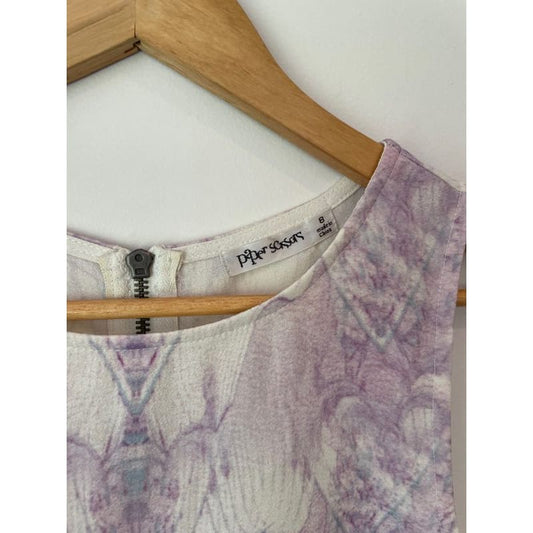 Paper scissors size 8 dress - dresses clothing & fashion - dresses - sleeveless women’s apparel