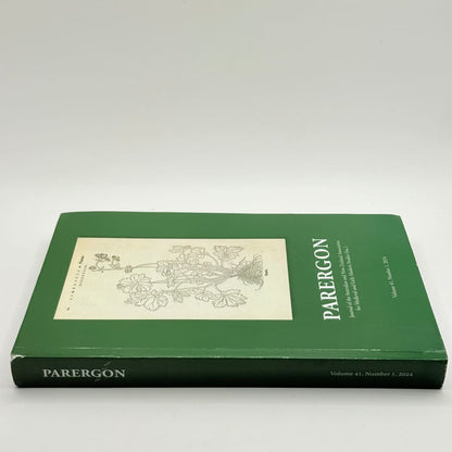 Parergon vol. 41 no. 1 (2024) - academic papers & studies what’s new printed media