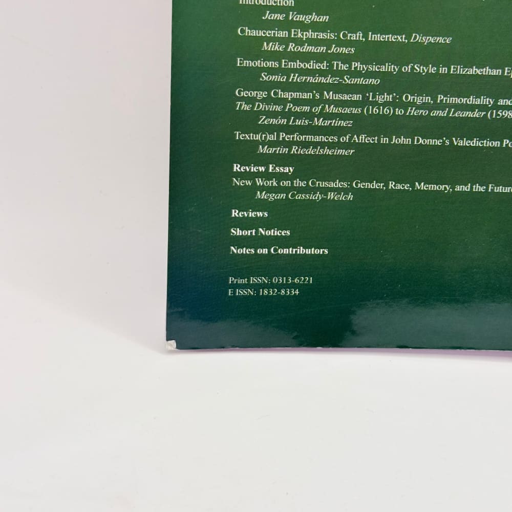 Parergon vol. 41 no. 1 (2024) - academic papers & studies what’s new printed media