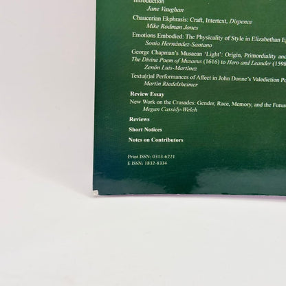 Parergon vol. 41 no. 1 (2024) - academic papers & studies what’s new printed media