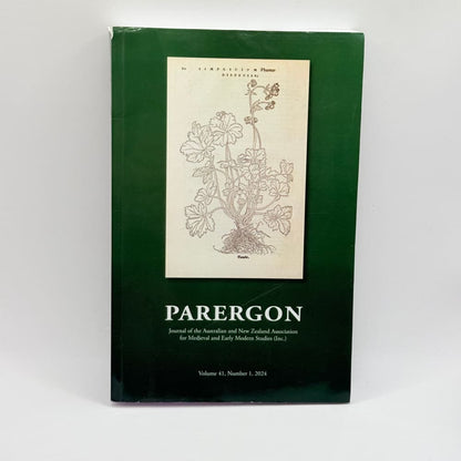 Parergon vol. 41 no. 1 (2024) - academic papers & studies what’s new printed media