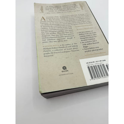 Miss peregrine’s home for peculiar children by ransom riggs - print books printed media