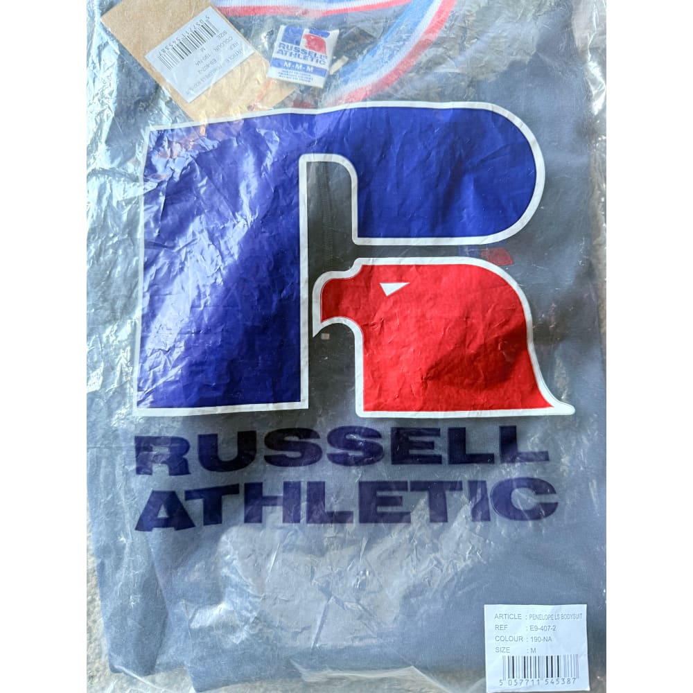 Russell athletic size m navy penelope bodysuit - bodysuits special categories women’s apparel