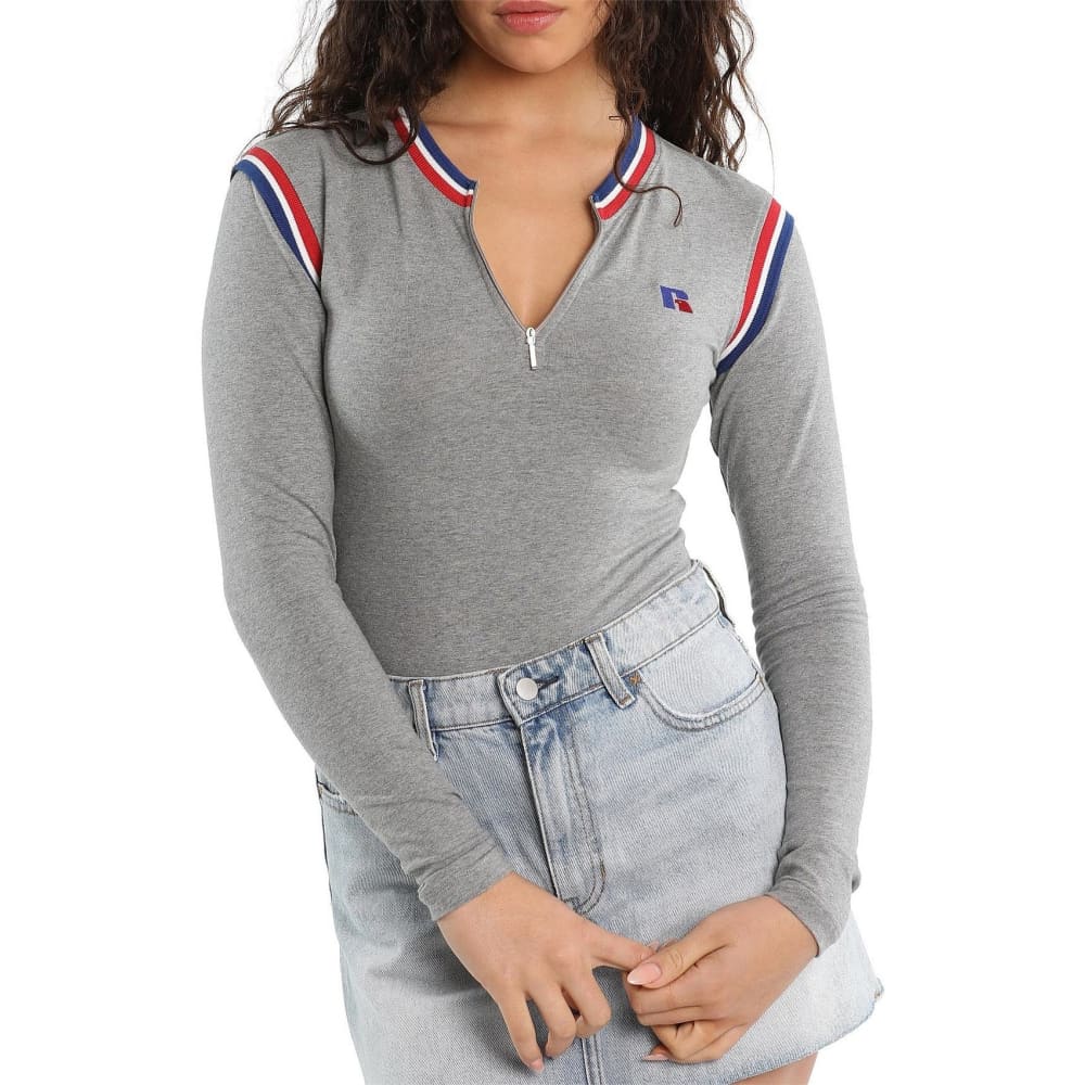 Russell athletic size m navy penelope bodysuit - bodysuits special categories women’s apparel