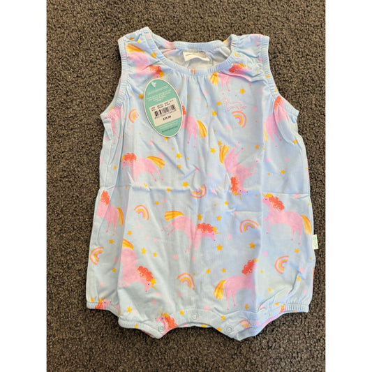 Peter alexander size 6-9m unicorn romper rrp $39.99 - baby one-pieces baby clothing
