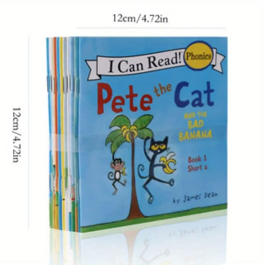 Peter the cat mini phonics books - 12 book set - print books printed media
