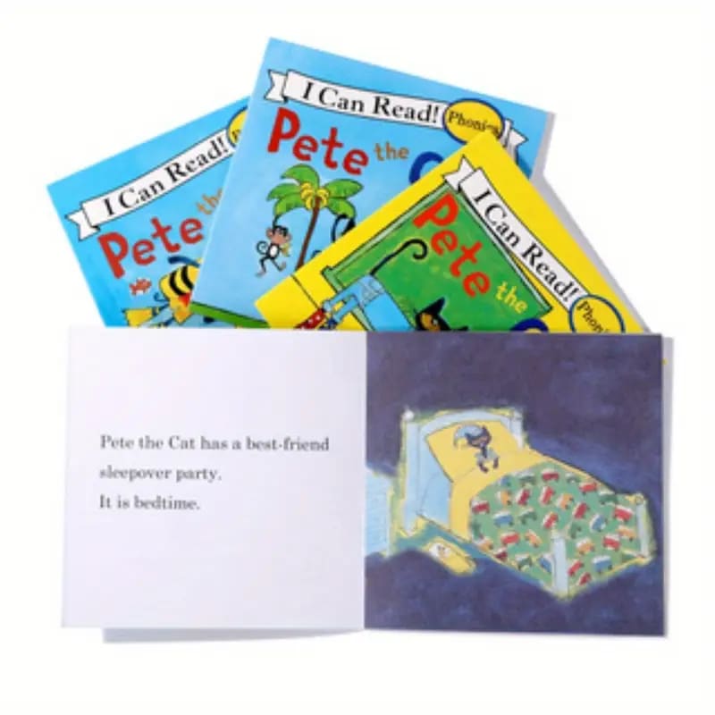 Peter the cat mini phonics books - 12 book set - print books printed media