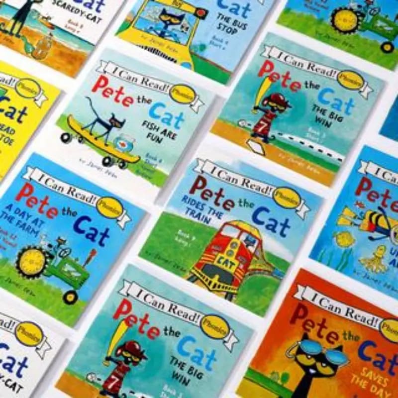 Peter the cat mini phonics books - 12 book set - print books printed media