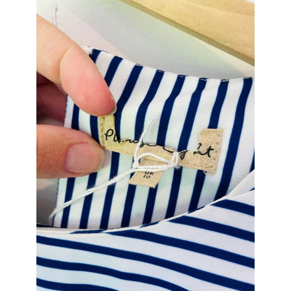 Phase eight long sleeve striped top – size 12 (cut-label small flaw) - t-shirts blouse - bnew label cut branded