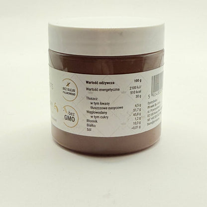 Pi-nuts król laskowy hazelnut-cocoa cream - 100g - nut butters health and wellness