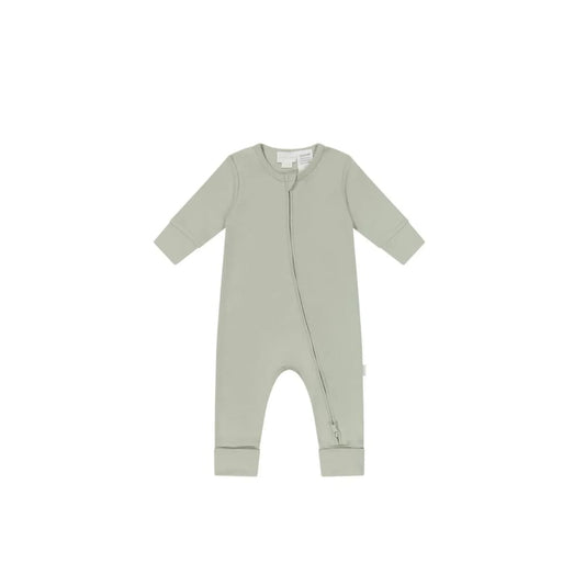 Jamiekay size 2yr pima cotton frankie zip onepiece - baby & toddler sleepwear baby clothing