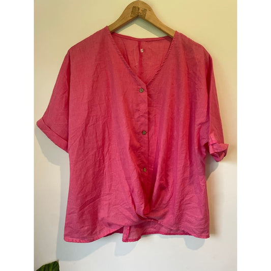 Cut label pink lightweight top – size m - tunics bnew label cut branded clothing - clothing & fashion - dresses women’s