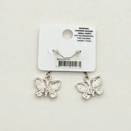Pink poppy girl’s earrings - earrings baby accessories children’s apparel