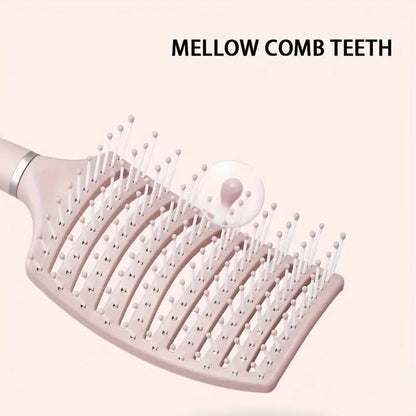 Pink dentangling brush - hairbrushes & combs health and wellness