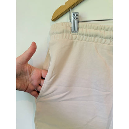 Asos design size xl unisex shorter length slim shorts in pink tint - jogger shorts bottom women’s apparel