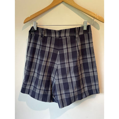 Plaid shorts – size s / 8 (cut-label) - short trousers bnew label cut branded clothing - bottom - clothing & fashion