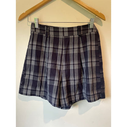 Plaid shorts – size s / 8 (cut-label) - short trousers bnew label cut branded clothing - bottom - clothing & fashion