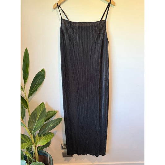 Shein curve size 2xl black pleated cami dress - dresses top women’s apparel