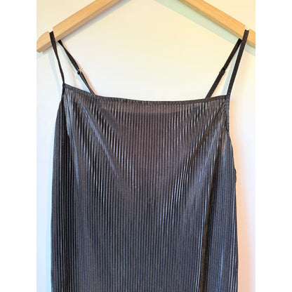 Shein curve size 2xl black pleated cami dress - dresses top women’s apparel
