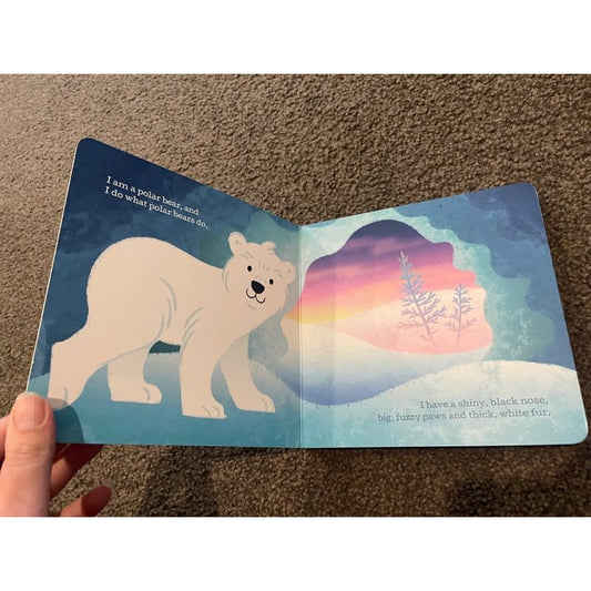I am a polar bear - paul covello (board book) - print books board - toys toys
