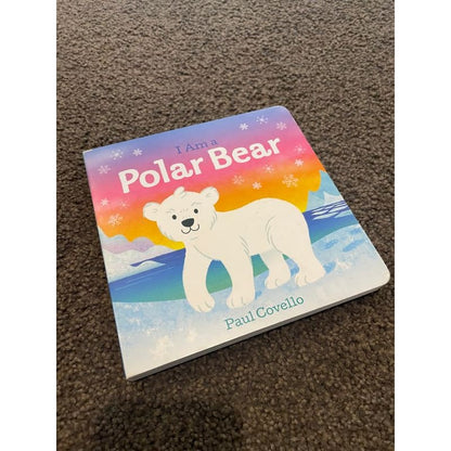 I am a polar bear - paul covello (board book) - print books board - toys toys